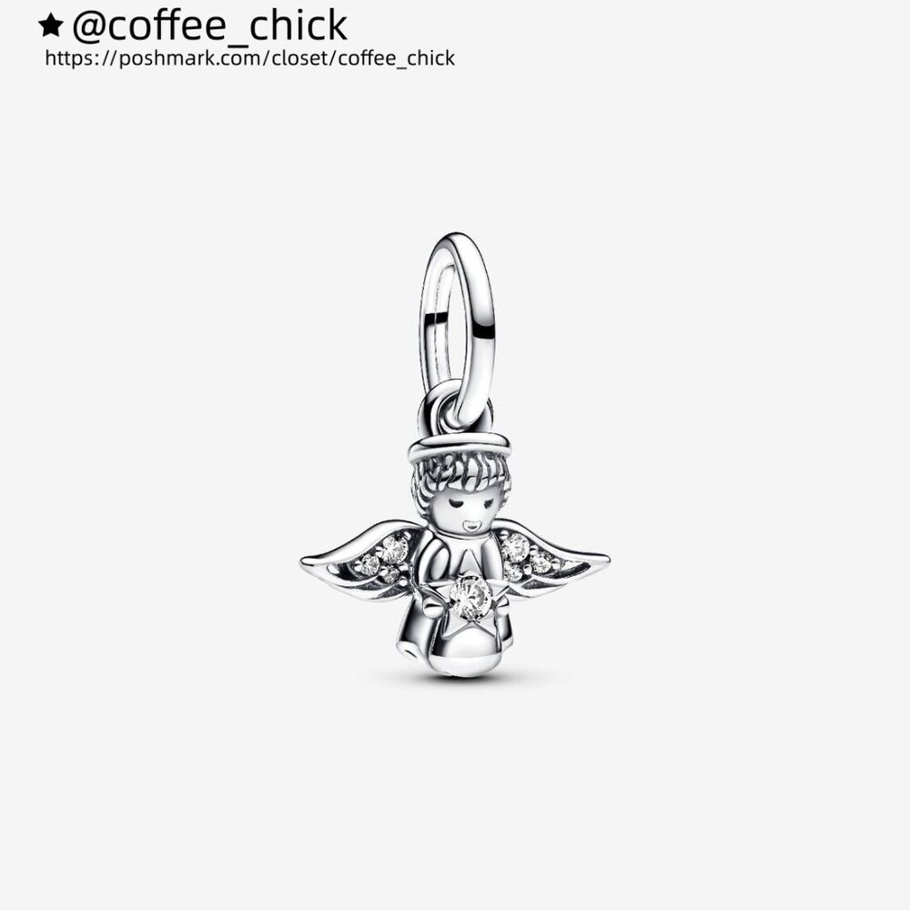 Pandora Sparkling Angel Dangle Charm